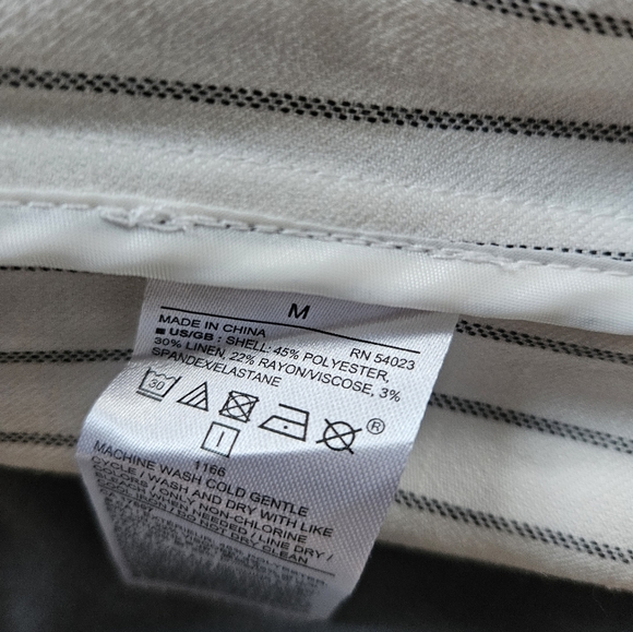 New* sz M Banana Republic long vest wrap dress Linen Blend NWT sz M medium - Picture 9 of 11